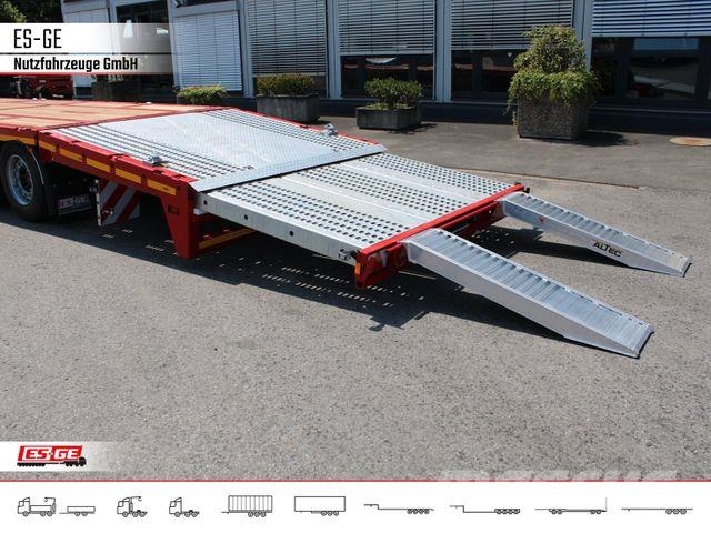 Es-ge 3-Achs Megatrailer, hydr. Heckabsenkung, 1xgel. Semirremolques de góndola rebajada