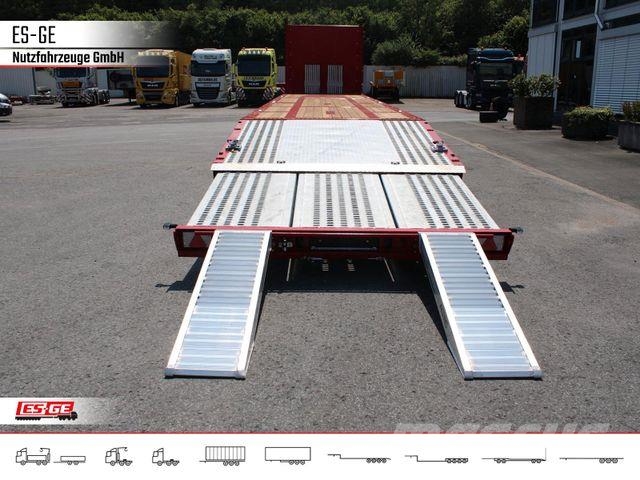 Es-ge 3-Achs Megatrailer, hydr. Heckabsenkung, 1xgel. Semirremolques de góndola rebajada