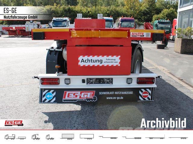 Es-ge 4-Achs-Ballastauflieger Low loader-semi-trailers