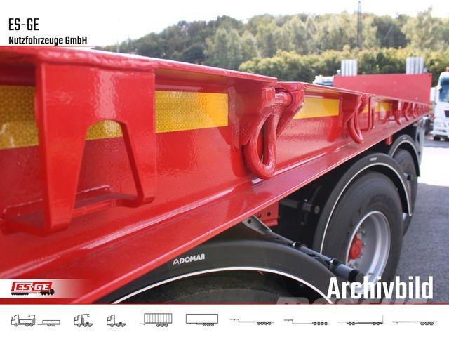 Es-ge 4-Achs-Ballastauflieger Low loader-semi-trailers