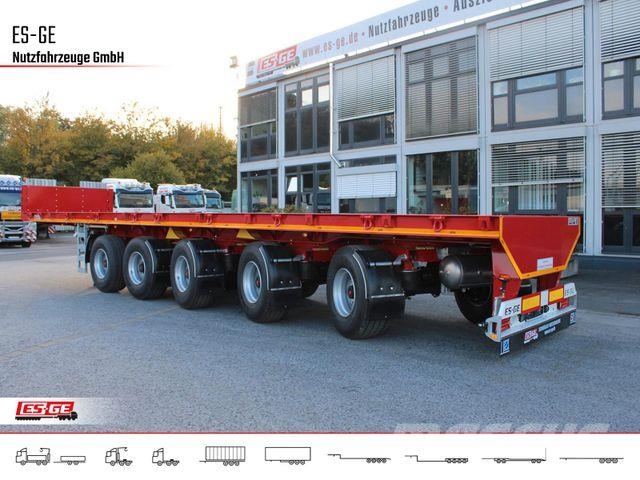 Es-ge 5-Achs-Ballastauflieger Nisko-utovarne poluprikolice
