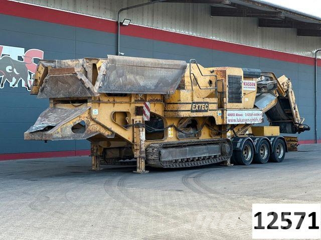 Extec Screens &amp; Crushers C12 Ketten-Brechanlage Dozers - Tratores rastos