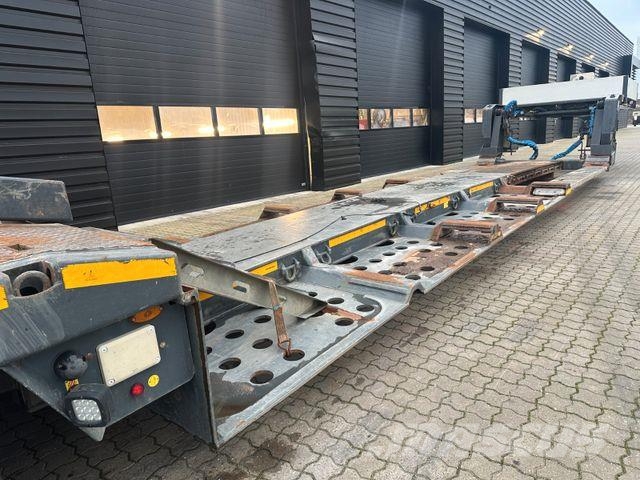 Faymonville 2 achs tiefbett / ausziehbar / Forstmaschinen Låg lastande semi trailer