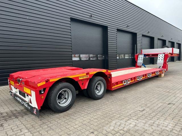 Faymonville 2 achs tiefbett / 2 x ausziehbar / 16.850 mm Låg lastande semi trailer