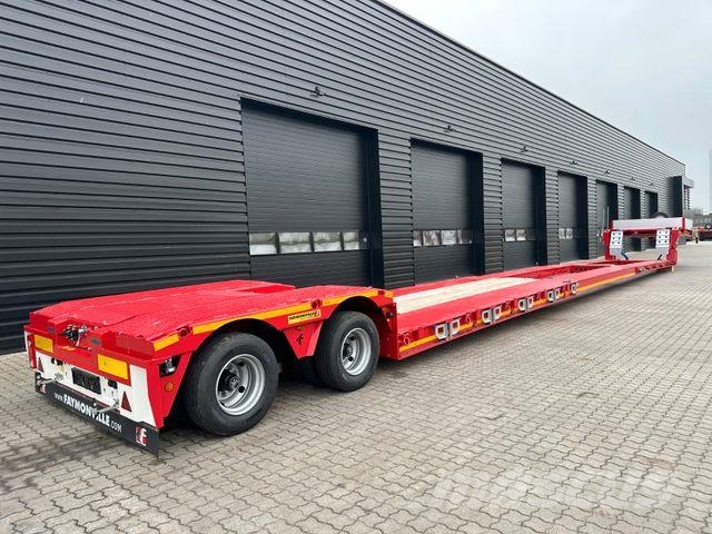 Faymonville 2 achs tiefbett / 2 x ausziehbar / 16.850 mm Låg lastande semi trailer