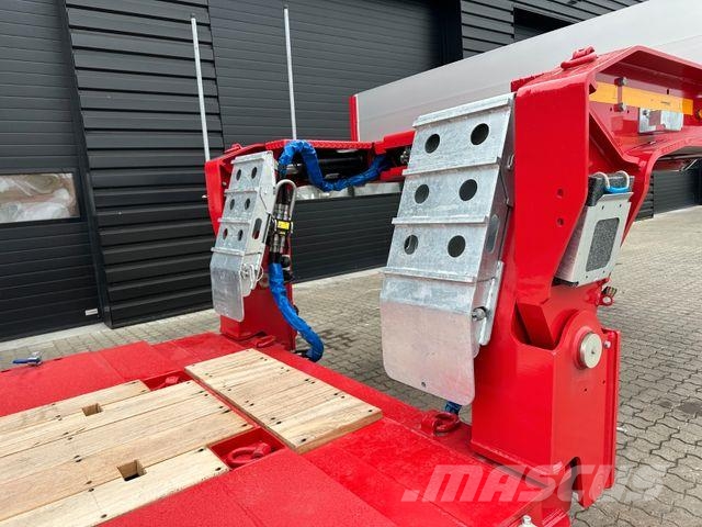 Faymonville 2 achs tiefbett / 2 x ausziehbar / 16.850 mm Låg lastande semi trailer