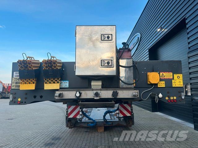 Faymonville 2 achs tiefbett / ausziehbar / Forstmaschinen Låg lastande semi trailer