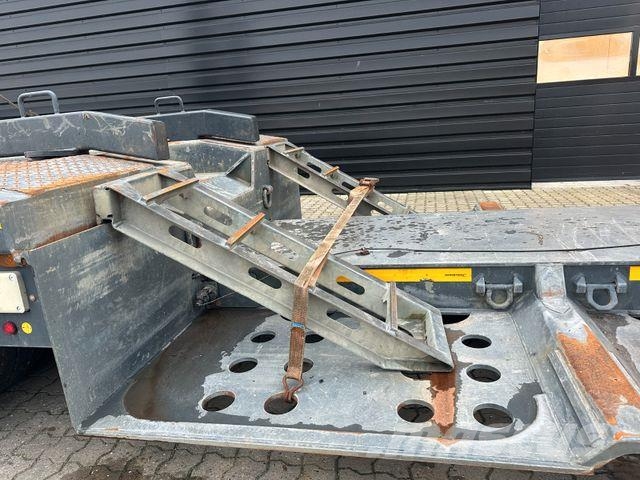 Faymonville 2 achs tiefbett / ausziehbar / Forstmaschinen Låg lastande semi trailer