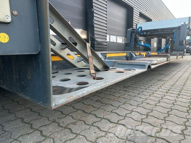 Faymonville 2 achs tiefbett / ausziehbar / Forstmaschinen Låg lastande semi trailer