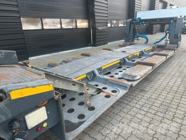 Faymonville 2 achs tiefbett / ausziehbar / Forstmaschinen Låg lastande semi trailer