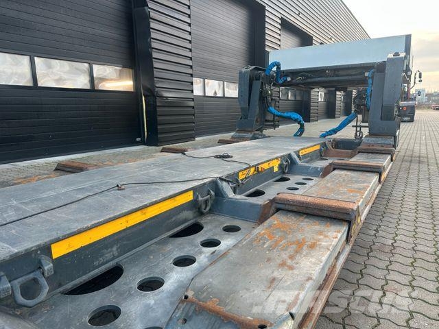 Faymonville 2 achs tiefbett / ausziehbar / Forstmaschinen Låg lastande semi trailer
