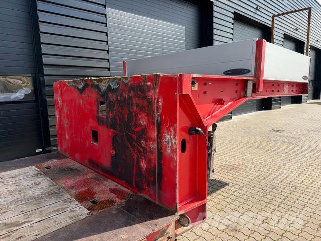Faymonville 2 axle lowbed / extendable / Hydr. Ramps Semi-remorca agabaritica