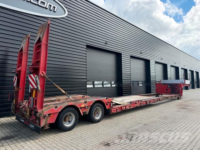 Faymonville 2 axle lowbed / extendable / Hydr. Ramps Semi-remorca agabaritica