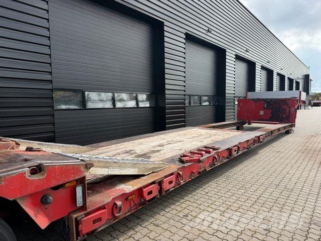 Faymonville 2 axle lowbed / extendable / Hydr. Ramps Semi-remorca agabaritica