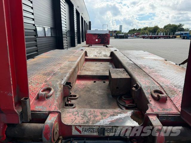 Faymonville 2 axle lowbed / extendable / Hydr. Ramps Semi-remorca agabaritica