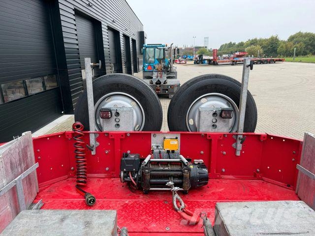 Faymonville 2 axle Lowbed / 2 x extendable / 16,850 mm / BUS Semi remorque surbaissée