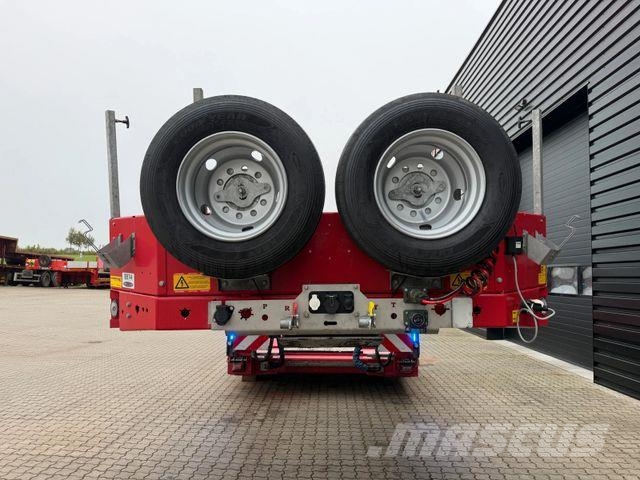 Faymonville 2 axle Lowbed / 2 x extendable / 16,850 mm / BUS Semi remorque surbaissée