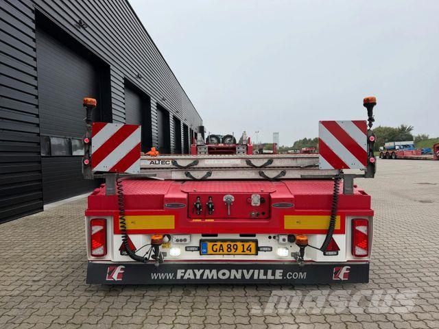 Faymonville 2 axle Lowbed / 2 x extendable / 16,850 mm / BUS Semi remorque surbaissée