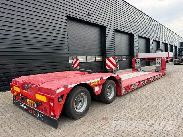 Faymonville 2 axle lowbed / 2 x extendable / 16,850 mm 로우 로더-세미 트레일러