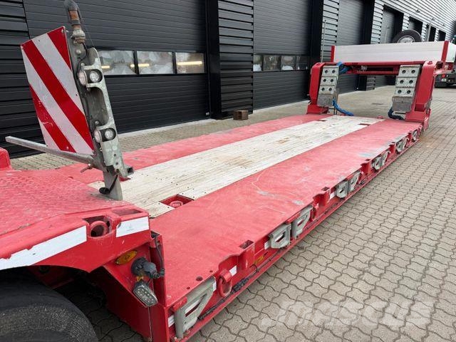 Faymonville 2 axle lowbed / 2 x extendable / 16,850 mm 로우 로더-세미 트레일러