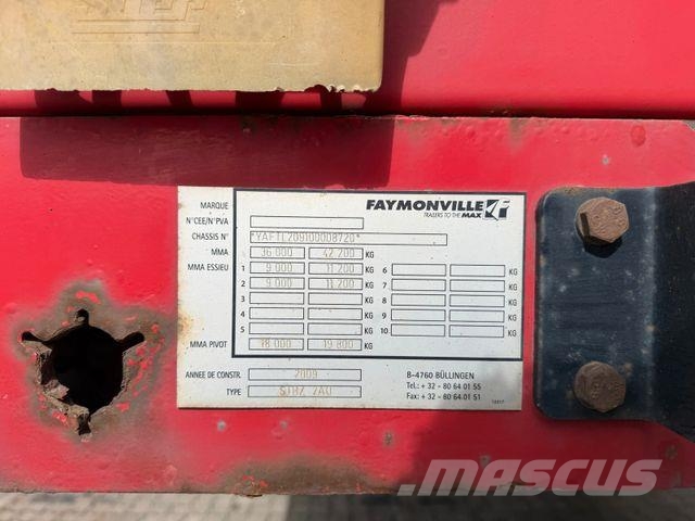 Faymonville 2 axle lowbed / extendable / Hydr. Ramps Semi-remorca agabaritica