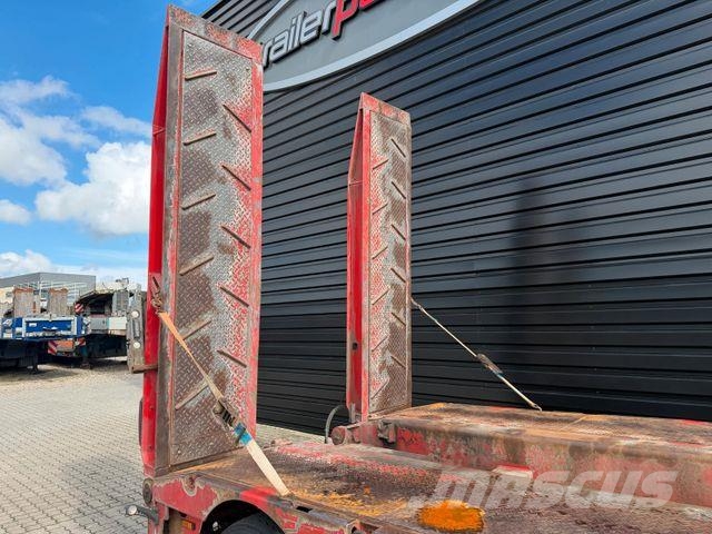 Faymonville 2 axle lowbed / extendable / Hydr. Ramps Semi-remorca agabaritica