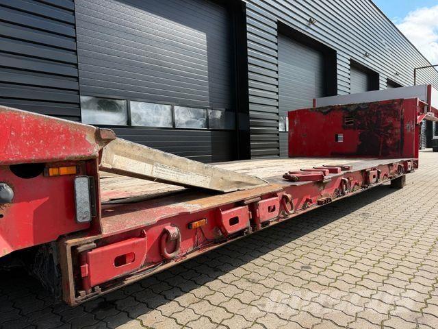 Faymonville 2 axle lowbed / extendable / Hydr. Ramps Semi-remorca agabaritica