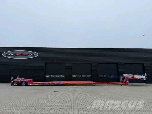 Faymonville 2 axle Lowbed / 2 x extendable / 16,850 mm / BUS Semi remorque surbaissée