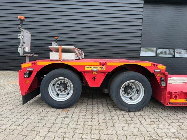 Faymonville 2 axle Lowbed / 2 x extendable / 16,850 mm / BUS Semi remorque surbaissée