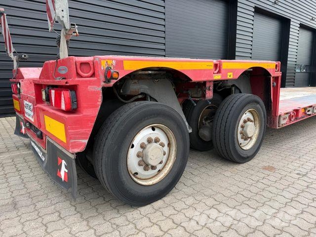 Faymonville 2 axle lowbed / extendable / Pendle axles 로우 로더-세미 트레일러