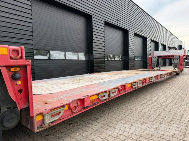 Faymonville 2 axle lowbed / extendable / Pendle axles 로우 로더-세미 트레일러