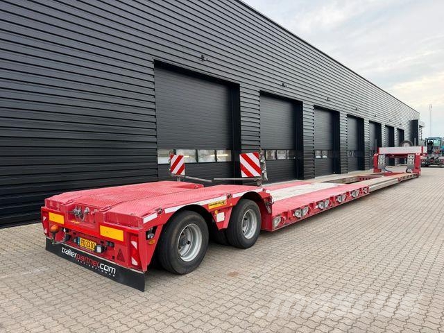 Faymonville 2 axle lowbed / 2 x extendable / 16,850 mm 로우 로더-세미 트레일러