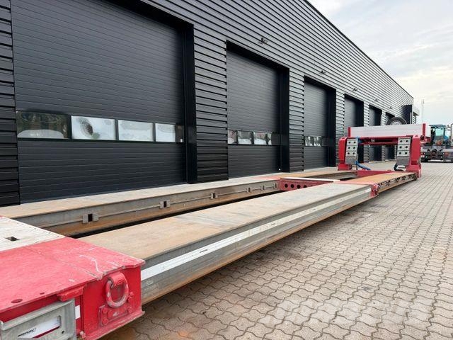 Faymonville 2 axle lowbed / 2 x extendable / 16,850 mm 로우 로더-세미 트레일러
