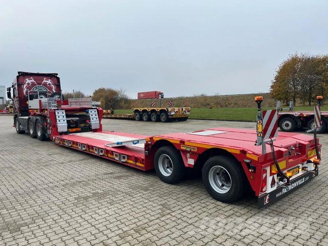 Faymonville 2 x ausziehbar bis 16.850 mm / BUSTRANSPORT ! Poluprikolice labudice