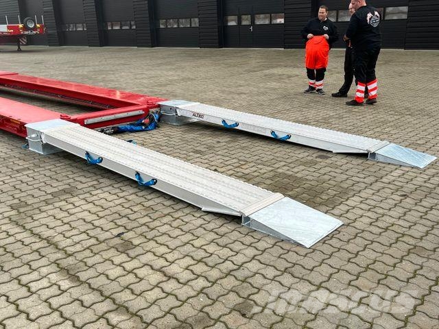 Faymonville 2 x ausziehbar bis 16.850 mm / BUSTRANSPORT ! Poluprikolice labudice