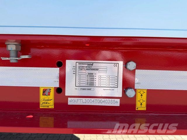 Faymonville 3-axle lowloader w. 2 x extendable / 17,500 mm / Semi-remorca agabaritica