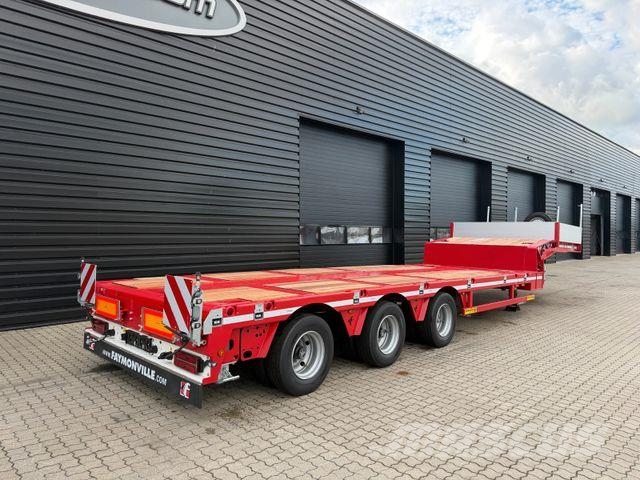Faymonville 3-axle lowloader w. 2 x extendable / 17,500 mm / Semi-remorca agabaritica