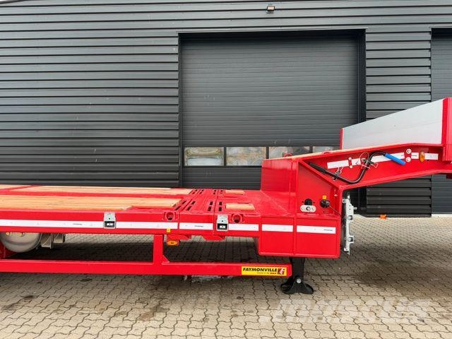 Faymonville 3-axle lowloader w. 2 x extendable / 17,500 mm / Semi-remorca agabaritica