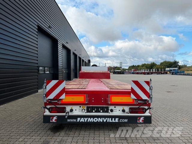 Faymonville 3-axle lowloader w. 2 x extendable / 17,500 mm / Semi-remorca agabaritica