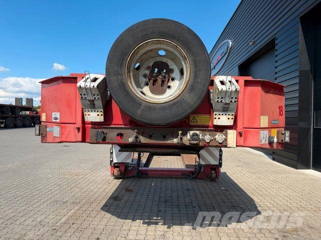 Faymonville 3 axle Lowbed / Extendable Semi-remorca agabaritica