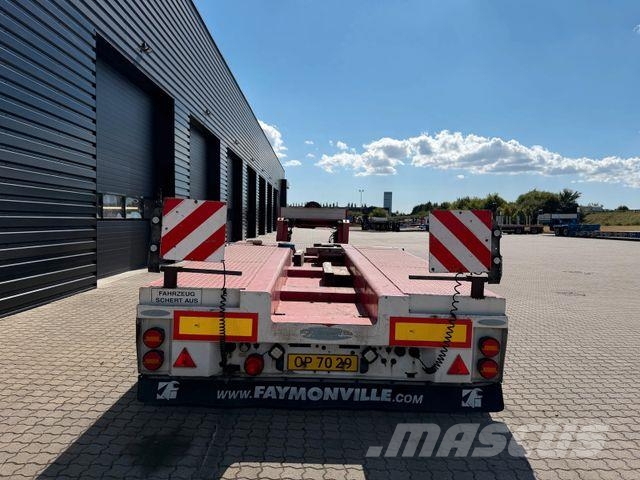 Faymonville 3 axle Lowbed / Extendable Semi-remorca agabaritica