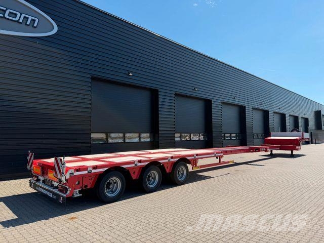 Faymonville 3-axle lowloader w. 2 x extendable / 17,500 mm / Semi-remorca agabaritica