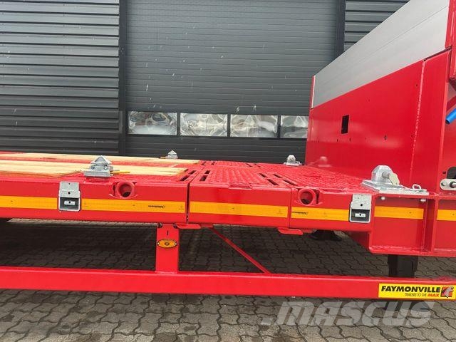 Faymonville 3 axle Lowloader / extendable / For truck with c Semirremolques de carga baja