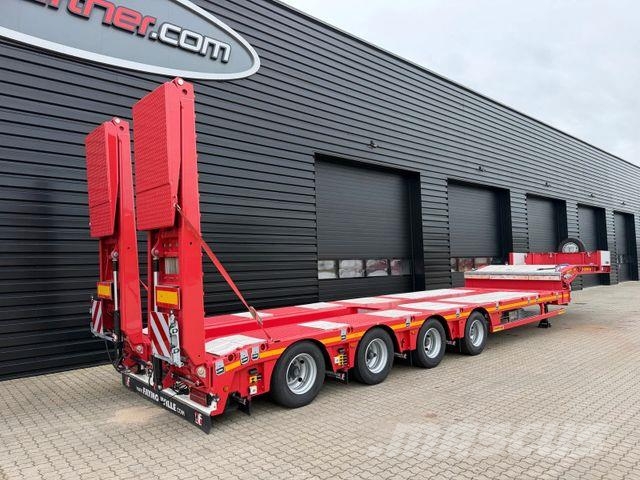 Faymonville 4 achs Tieflader / Ausziehbar / Baggermulde Poluprikolice labudice