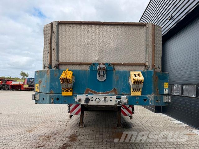 Faymonville 4-axle lowloader / ramps / extendable / Wheel re Semi-remorca agabaritica