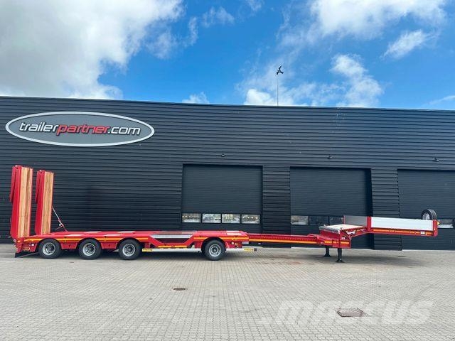 Faymonville 4 axle Lowloader / ramps / Extendable / Hydrauli Low loader yari çekiciler