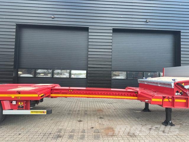 Faymonville 4 axle Lowloader / ramps / Extendable / Hydrauli Low loader yari çekiciler
