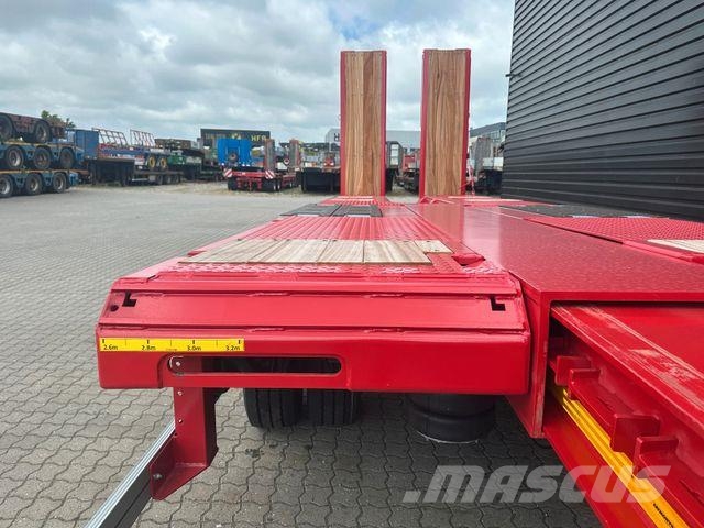Faymonville 4 axle Lowloader / ramps / Extendable / Hydrauli Low loader yari çekiciler