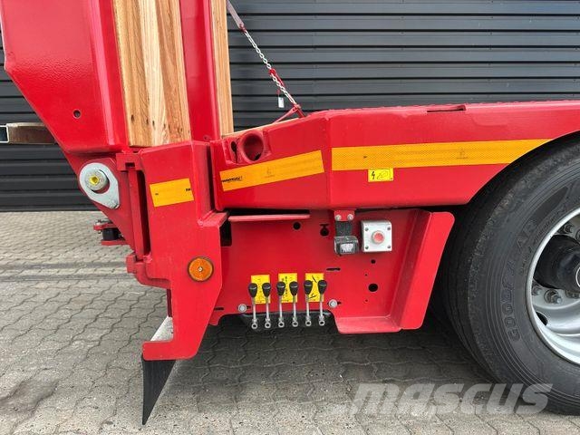 Faymonville 4 axle Lowloader / ramps / Extendable / Hydrauli Low loader yari çekiciler
