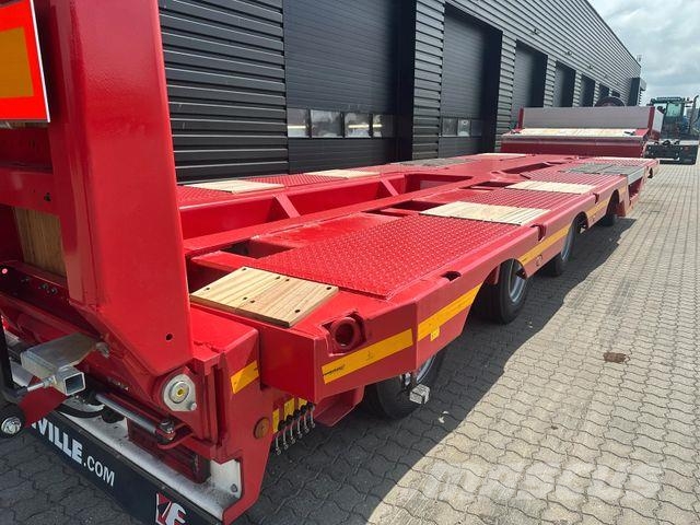 Faymonville 4 axle Lowloader / ramps / Extendable / Hydrauli Low loader yari çekiciler